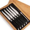 LeA 6 Steakmesser Ebenholz in Kästchen
