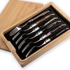 Laguiole en Aubrac 6er Set Gabeln Wacholder