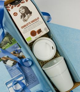 Coffee to go mit Porzellanbecher