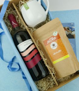 Aprés Ski Geschenk mit Wein