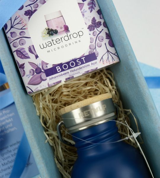 Drop and Drink mit Waterdrop® Microdrink