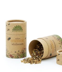 Die Stadtgärtner, Geschenkdose mit Bienewohl Saatgut