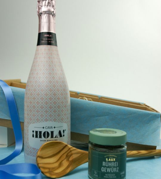 coviscom Geschenkpaket Sektfruehstueck