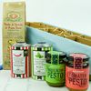 Corviscom Geschenkpaket Pasta Rot-Grün mit Tomatenpesto
