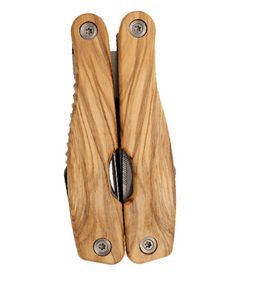 Multitool 'Locker', 12 Funktionen, Olivenholz geschlossen