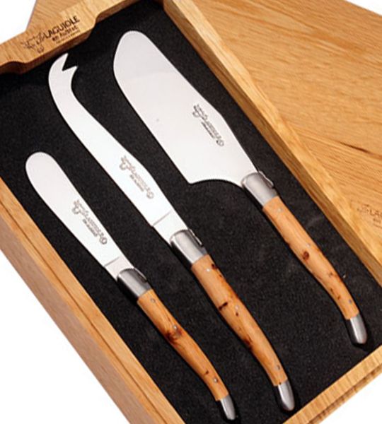 LeA 3teiliges Käseset Wacholder