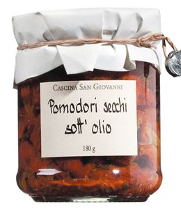 CASCINA SAN GIOVANNI, Pomodori secchi sott'olio, 180 g