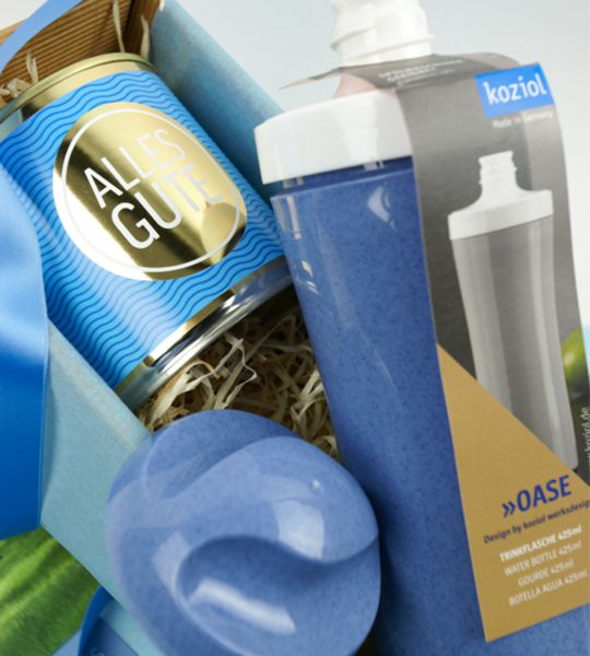 Alles Gute mit Koziol Trinkflasche Oase