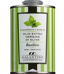 Galantino, Natives Olivenöl extra mit Basilikum