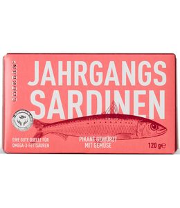 Ghorban Jahrgangssardinen Pikant
