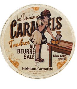 LA MAISON D'ARMORINE, Caramels au beurre salé, Holzdose 50g