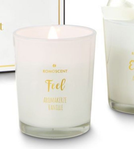 Romoscent Duftkerze Vanille Feel