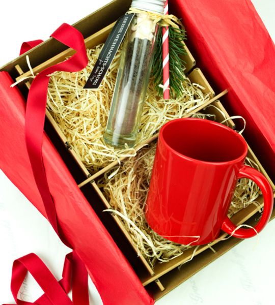 Corviscom Geschenkkonzept Weihnachtsschoki