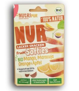 NutriPur, Frucht Softies Mango, Maracuja, Orange BIO 35 g